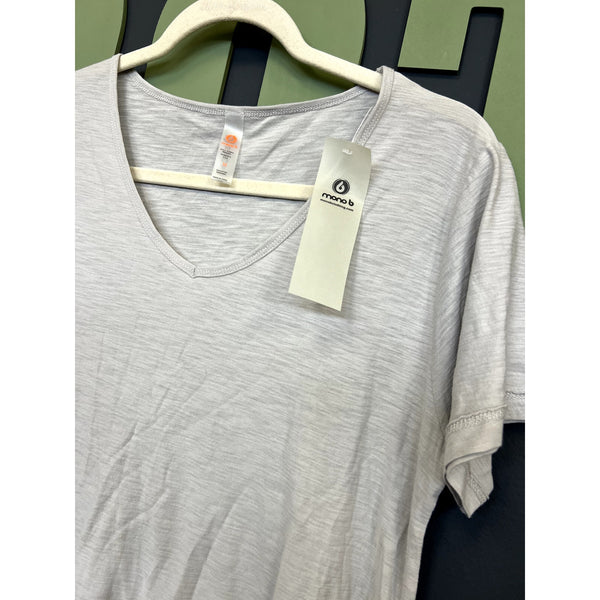 NWT Mono B Modal Gray Athletic Top Size Medium