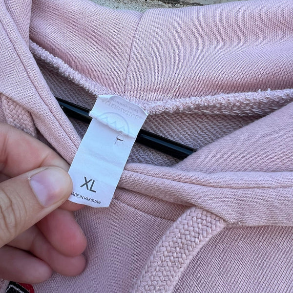 Mid American Outdoors Off Road Park Pink Cropped Hoodie XL