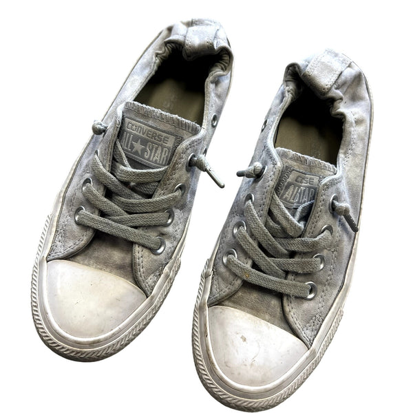 Converse All Star Gray Low Top Sneakers Size Women's 6.5