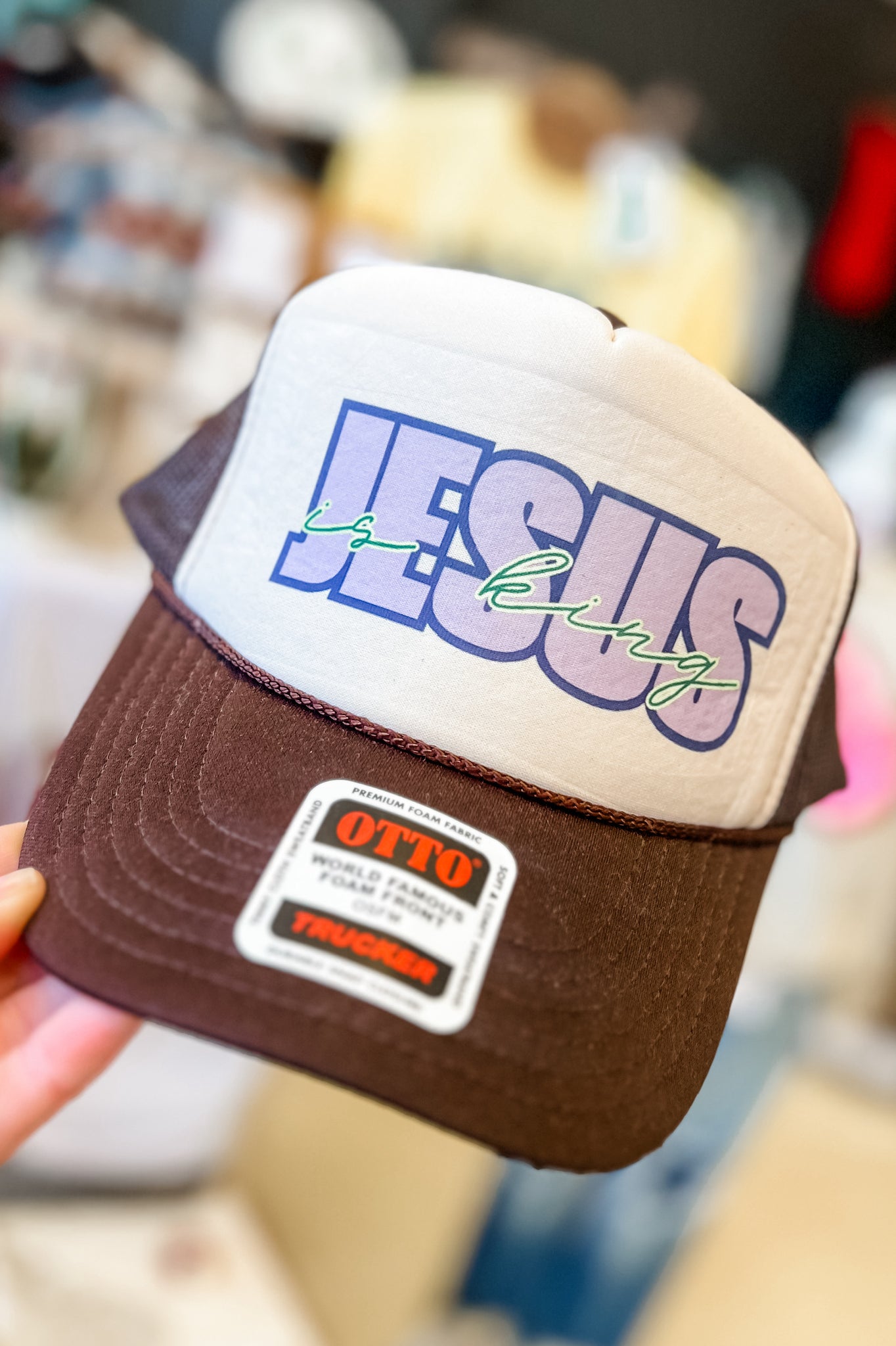 Jesus is King Trucker Hat