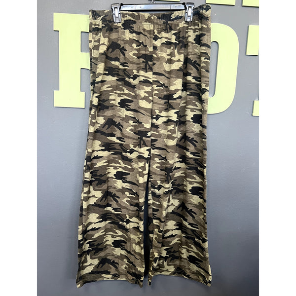 Women's Camoflauge Lounge Pants Plus Size 3XL