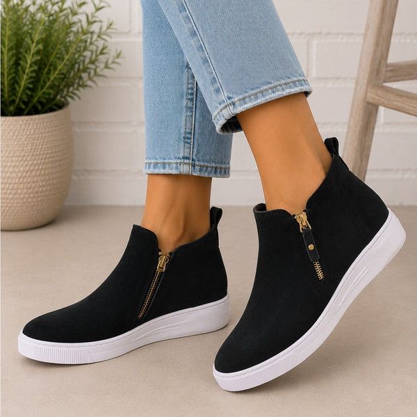 NWOT Black Slip On Shoes Size 10.5