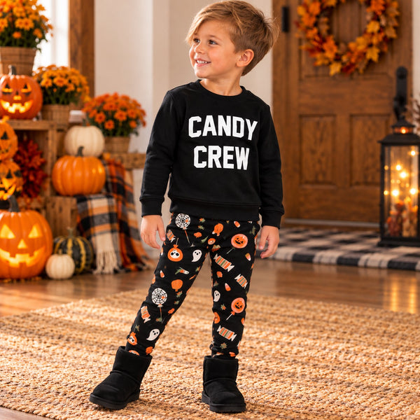 Candy Crew Two Piece Halloween Set Size 2T