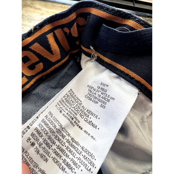 Levi's 510 Boys Jeans Size 18