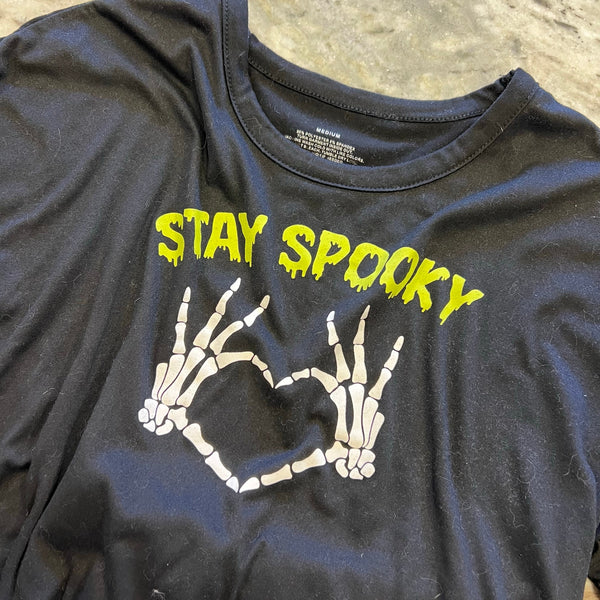 Stay Spooky Women's Halloween Pajama Set Medium