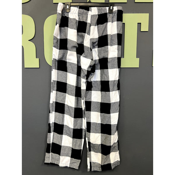 Magellan Black + White Plaid Pajama Pants Women's Large