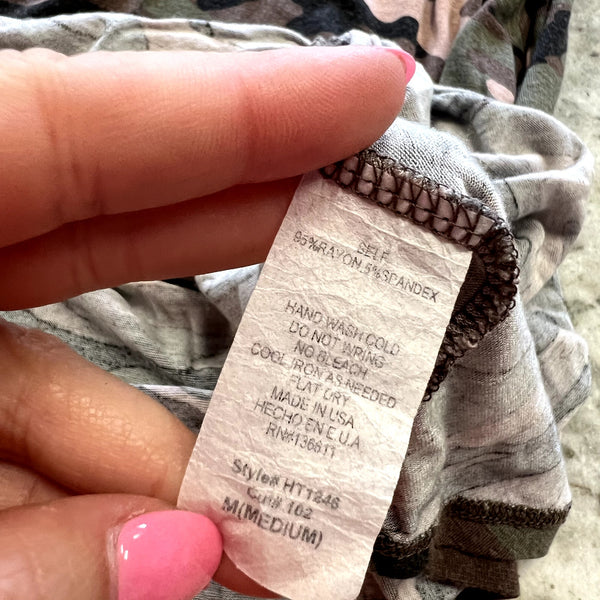 Haptics Camo Tank Top Women's Medium
