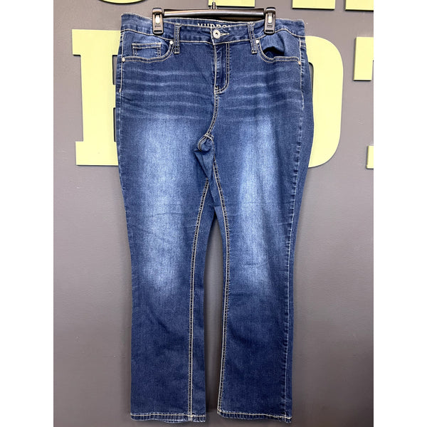 Hydraulic Nolita Mid Rise Curvy Micro Bootcut Jeans Size 14