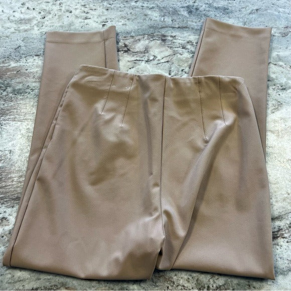 Rachel Zoe Tan Elastic Waist Slack Dress Pants Women’s Size 10
