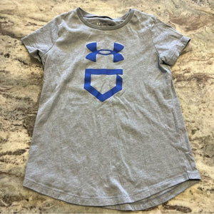 Under Armour Girls Softball Graphic Tee Size Small