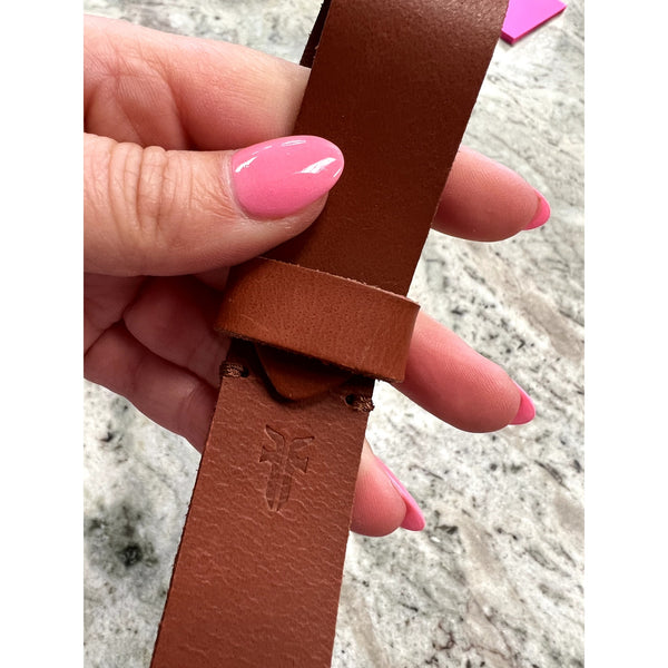 Frye Brown Leather Belt Size L/XL