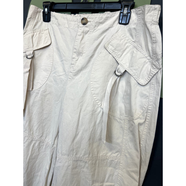 Ee:some Boutique Khaki Lightweight Jogger Pants Size Large