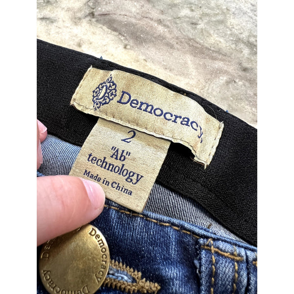 Democracy Medium Wash Bootcut Jeans Size 2