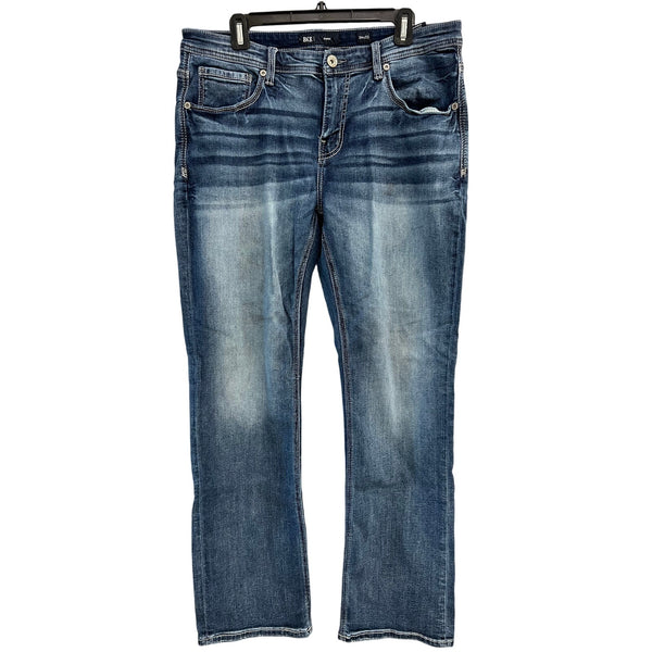 BKE Derek Relaxed Fit Stretch Bootcut Jeans Size 34X32