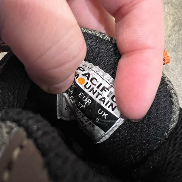 Pacific Mountain Boys Hiking Shoes Size 10