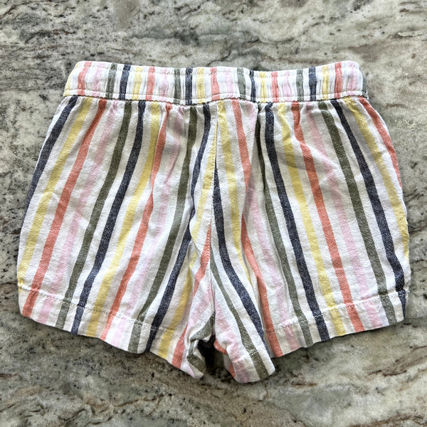 Old Navy Girls Striped Cotton Shorts Size M 8