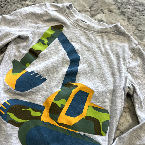 Old Navy Construction Graphic Tee Size 3T
