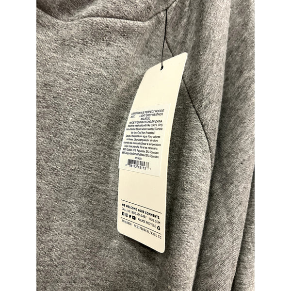 NWT Hue Perfect Legging Hoodie Gray 2XL/3XL