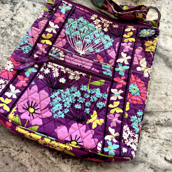 NWOT Vera Bradley Flutterby Hipster Crossbody Bag
