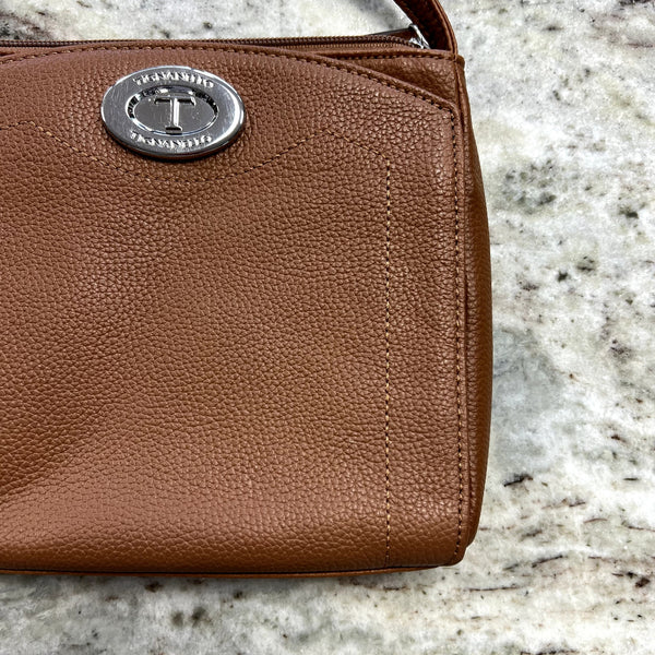 Tignanello Pebbled Leather Crossbody Bag