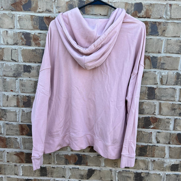Mid American Outdoors Off Road Park Pink Cropped Hoodie XL