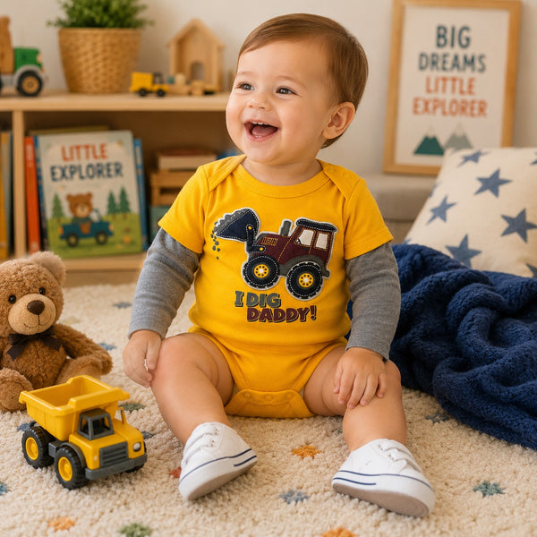Garanimals I Dig Daddy One Piece Size 18 Mo