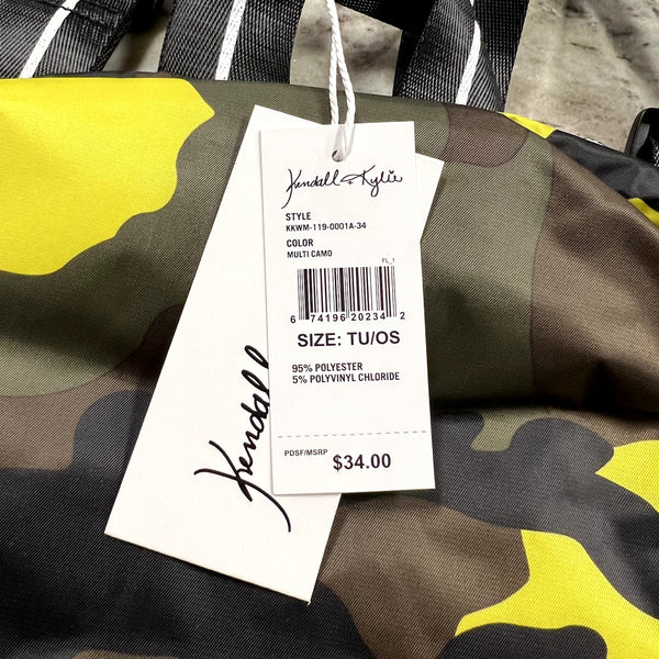 NEW Kendall & Kylie Neon Camo Backpack