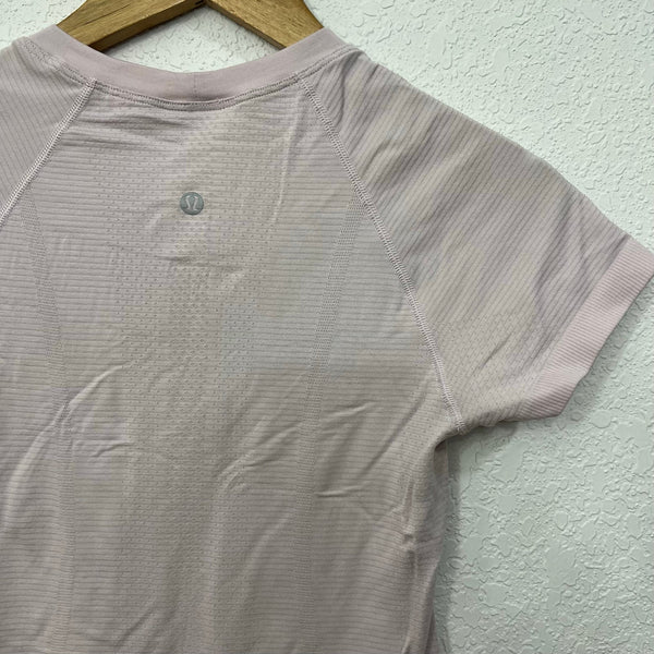 Lululemon Swiftly Tech Pale Purple Athletic Top Size 4