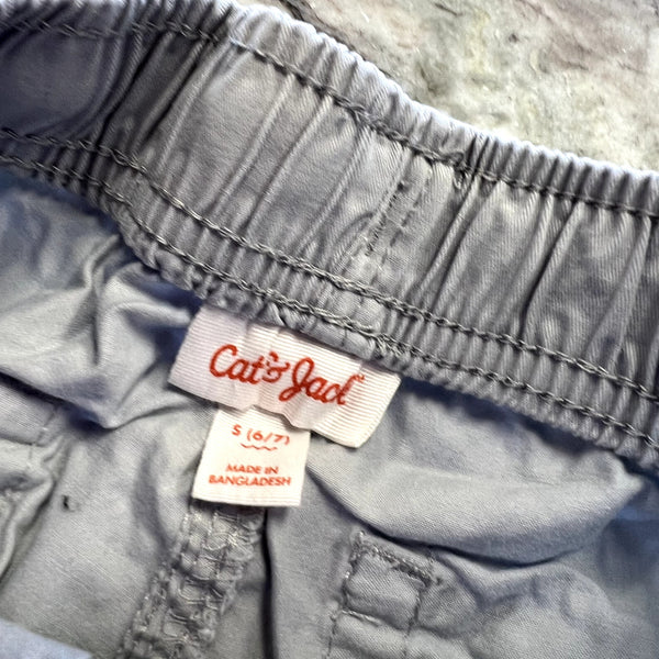 Cat & Jack Boys Gray Shorts Size Small 6/7