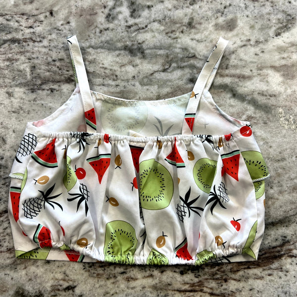 Girls Summer Fruit Tank Top Size 4