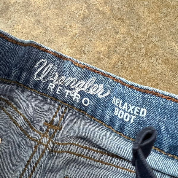 Wrangler Retro Relaxed Bootcut Jeans Boys Size 4
