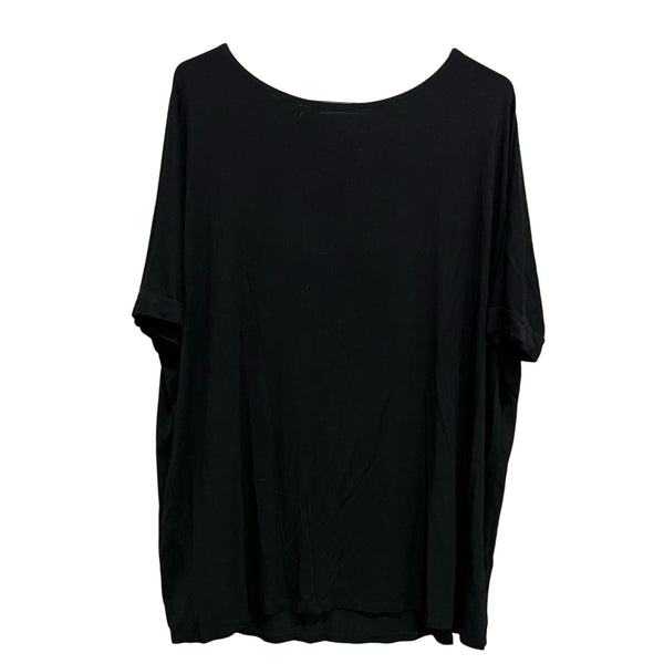 Emma's Closet Black Bamboo Dolman Sleeve Top Medium