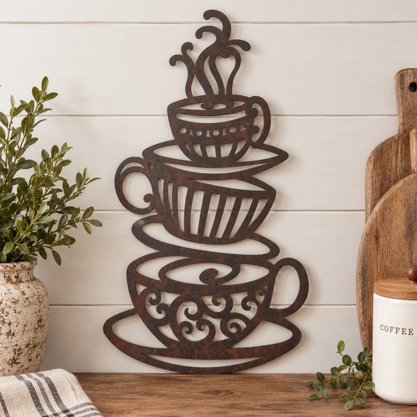 Metal Coffee Decor