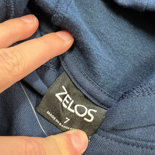 NWT Zelos Navy USA Hoodie Boys Size 7