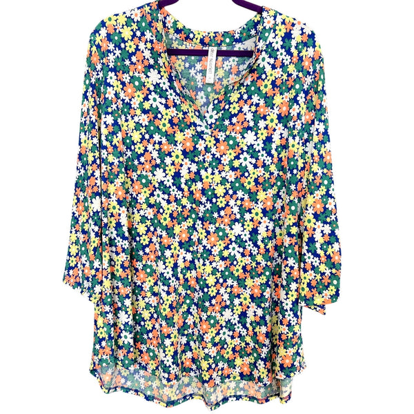 Dear Scarlett Floral Blouse Size 2XL