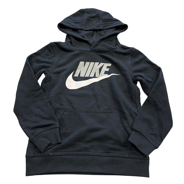 Nike Boys Black Hoodie Pullover Size 7