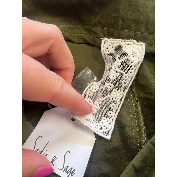 NWT Sadie & Sage Olive Dress Pants Size Large