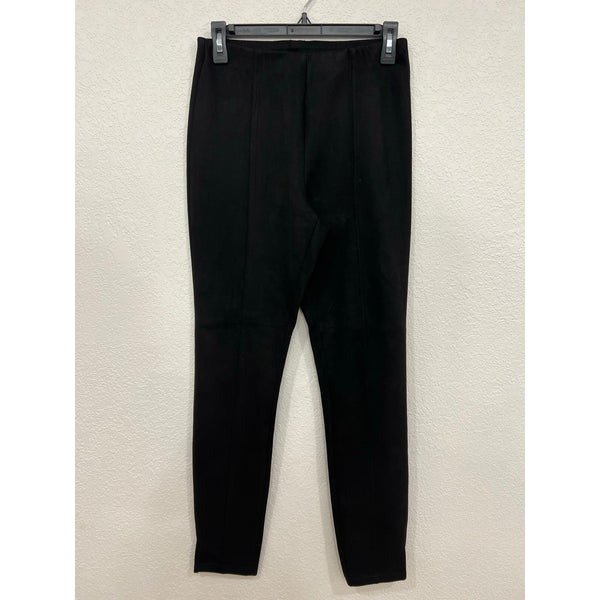 Anna & Ava Suede Black Pencil Leg Pants Size Small