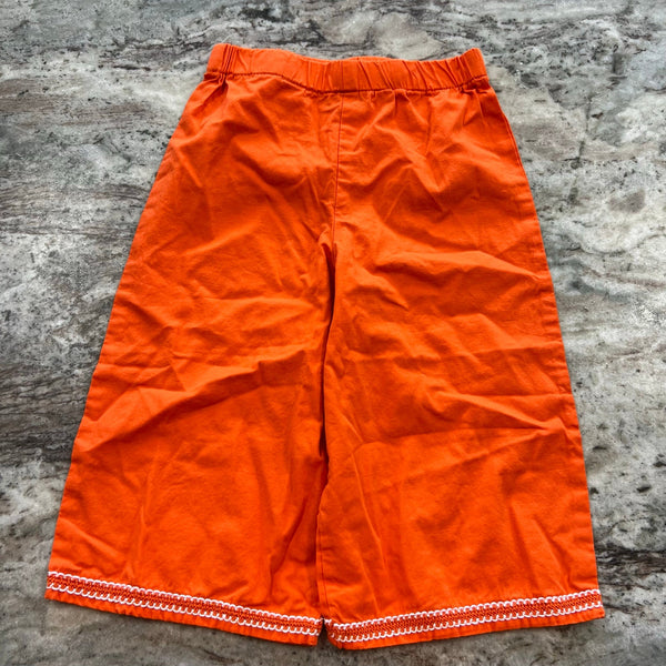 Rare Editions Girls Orange Capri Pants Size 3T