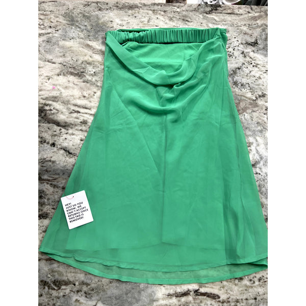 NWT Asos Kelly Green Strapless Mini Dress Size 8