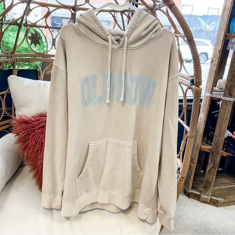 Old Row Vintage Wash Graphic Hoodie Size XL