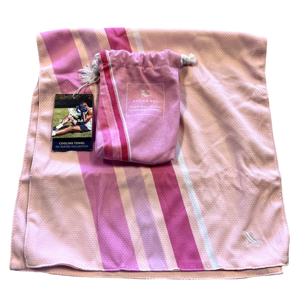 NWT Dock & Bay Pink Cooling Towel