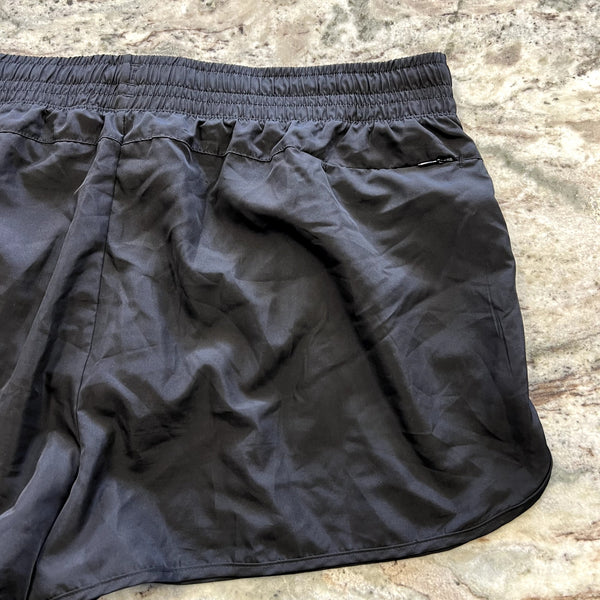 Athletic Works Black Lined Running Shorts Size XXL
