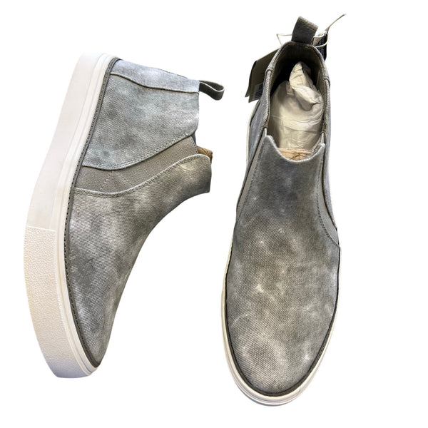 NWT Toms Earthwise Washed Cement Bryce Slip On Sneakers Size 8.5