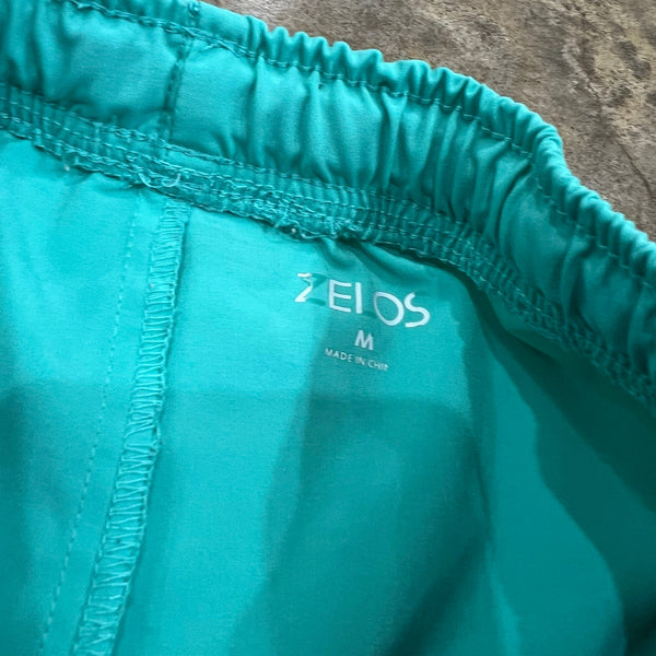 Zelos Boys Turquoise Athletic Shorts Youth Medium