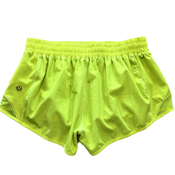 Women's Neon Yellow Athletic Shorts Size 10