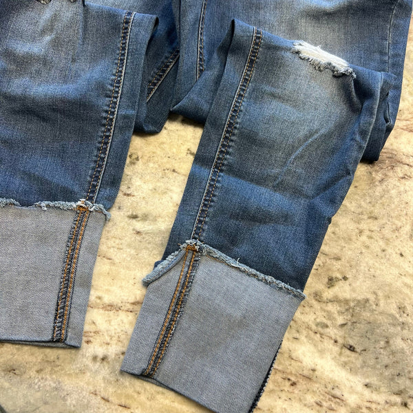 True Craft Distressed Skinny Jeans Size 15