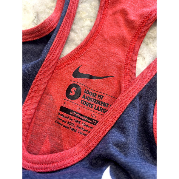 Nike Loose Fit Atlanta Braves Racerback Tank Top Small