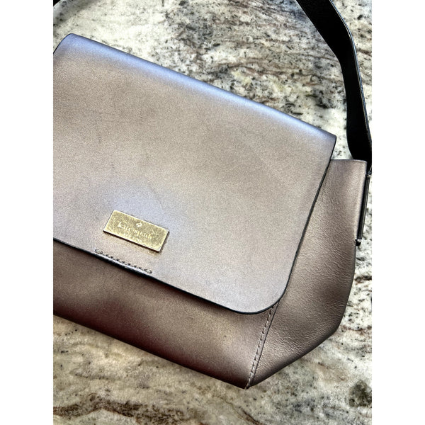Women's Metallic Crossbody Bag