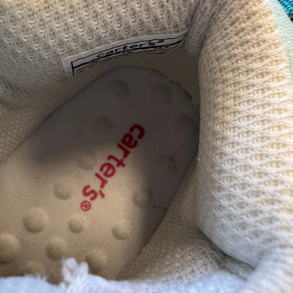 Carter's Color Block High Top Velcro Sneakers Size 3Mo